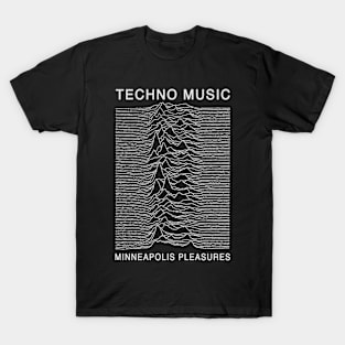 Techno Music - Minneapolis Pleasures T-Shirt